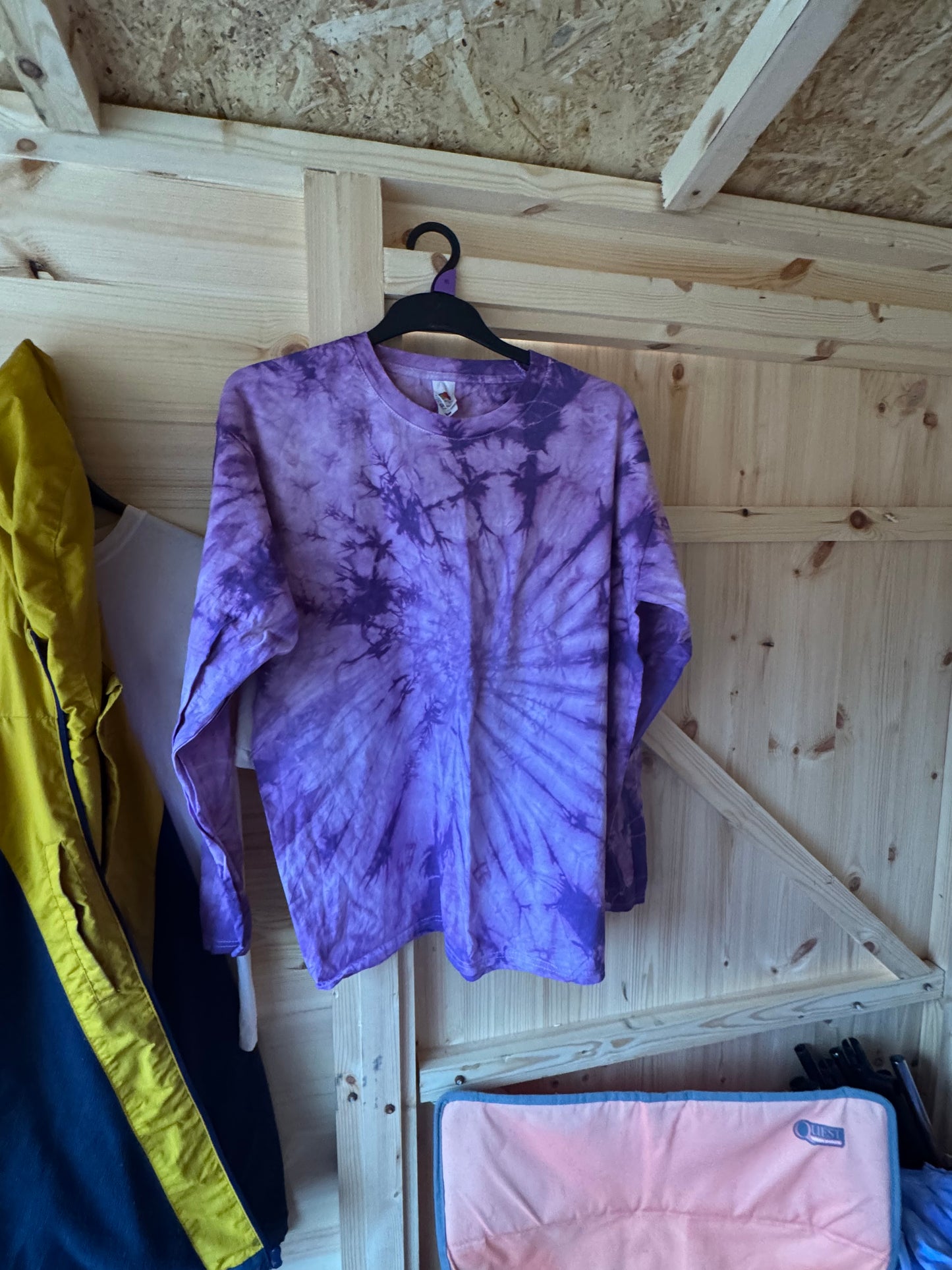 Tie-dye-Long Sleeved